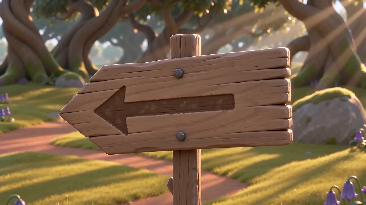 A scene from The Door That Vanished animated episode.